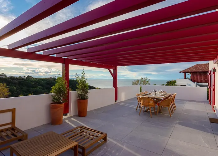 Villa Sunset Keyweek Ocean View And Private Pool Bidart